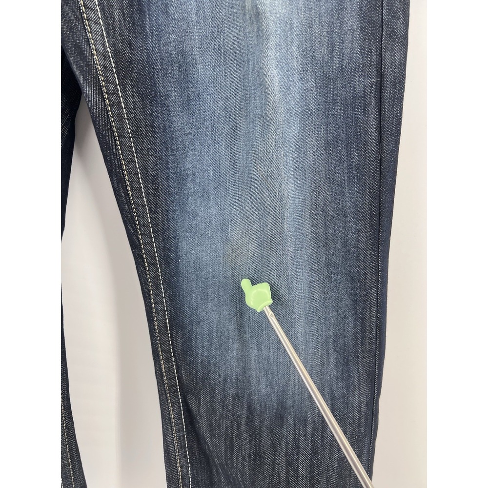 Y2K Southpole Denim Jeans Size 36x30 Faded Dark Wash MCMXCI - Picture 6 of 8